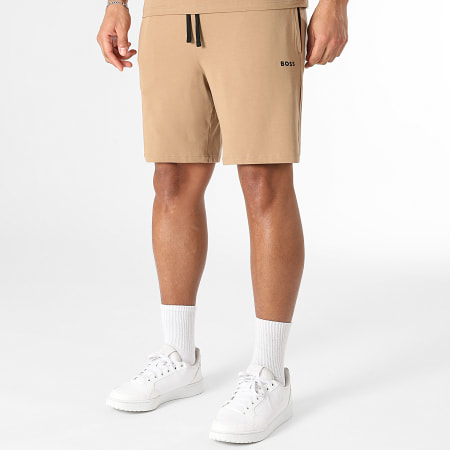 BOSS - Ensemble Tee Shirt Et Short Jogging Mix And Match 50515312 50515314 Camel