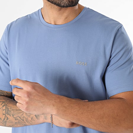 BOSS - Ensemble Tee Shirt Et Short Jogging Mix And Match 50515312 50515314 Bleu