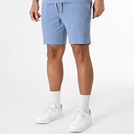 BOSS - Ensemble Tee Shirt Et Short Jogging Mix And Match 50515312 50515314 Bleu