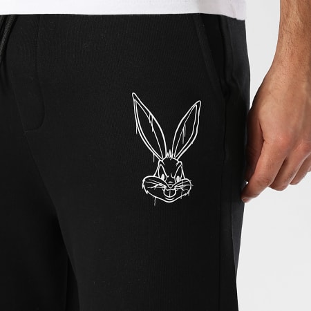 Looney Tunes - Pantalon Jogging Large Bug Noir