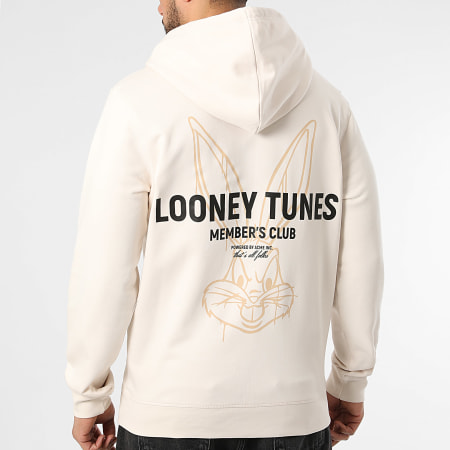 Looney Tunes - Sweat Zippé Capuche Represent Bugs Beige