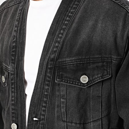 Sixth June - Veste Jean 761 Noir