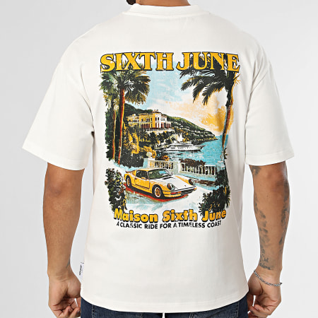 Sixth June - Camiseta Oversize Grande 976 Beige Claro