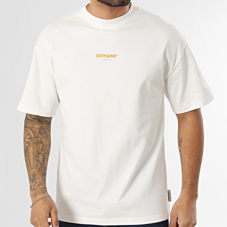 Sixth June - Camiseta Oversize Grande 976 Beige Claro