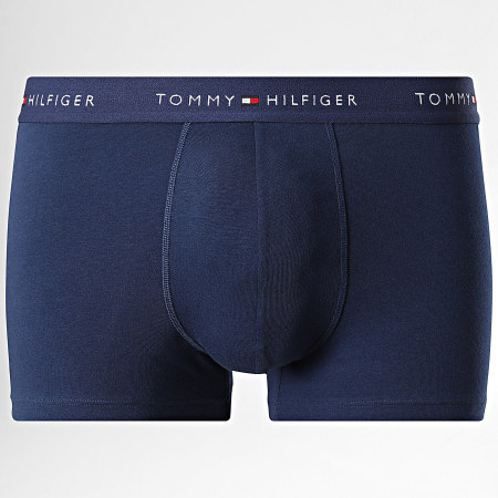 Tommy Hilfiger - Lot De 3 Boxers 3920 Bleu Roi Bleu Marine Noir