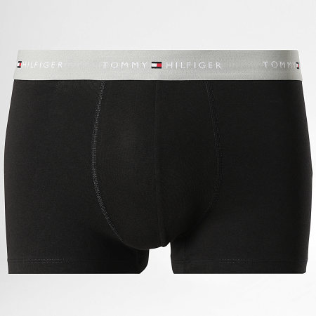 Tommy Hilfiger - Lot De 3 Boxers 3890 Noir Gris Blanc