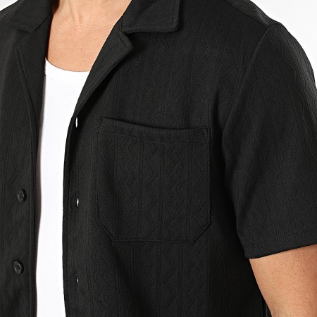 Classic Series - Ensemble Chemise Manches Courtes Et Short Jogging 313 Noir