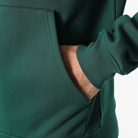 Adidas Originals - Sweat Zippé Capuche Essential KD1321 Vert Foncé