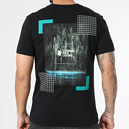 Comme Des Loups - T-Shirt Jungle Preto