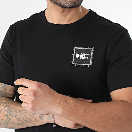 Comme Des Loups - T-Shirt Jungle Preto