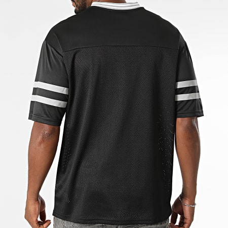 New Era - Camiseta Cuello V NFL Mesh Las Vegas Raiders 60416769 Negro