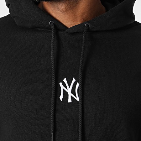 New Era - Sweat Capuche Oversize Large MLB Le Midi NY New York Yankees 60675759 Noir