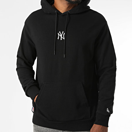 New Era - Sweat Capuche Oversize Large MLB Le Midi NY New York Yankees 60675759 Noir