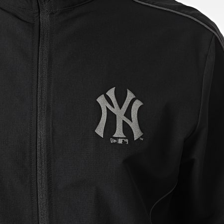 New Era - Veste Zippée MLB NY New York Yankees 60771638 Noir Réfléchissant