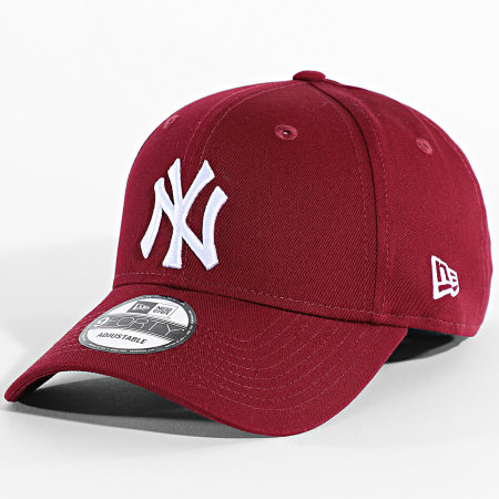 New Era - Boné 9Forty League Essential 940 NY Yankees 80636012 Bordô
