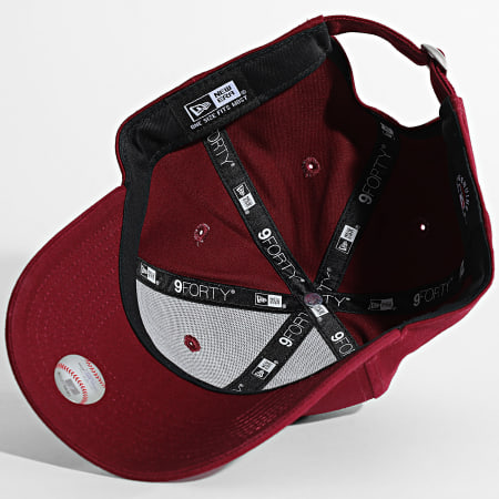 New Era - Boné 9Forty League Essential 940 NY Yankees 80636012 Bordô