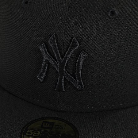 New Era - Casquette Fitted 59Fifty Black On Black NY Yankees 10000103 Noir