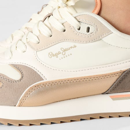 Pepe Jeans - Baskets Femme Bexley City PLS400032 Concrete Beige