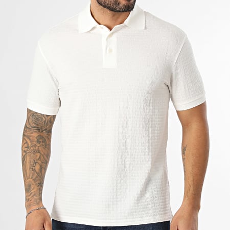 Emporio Armani - Polo Manches Courtes EM004595-AF10762 Beige Clair