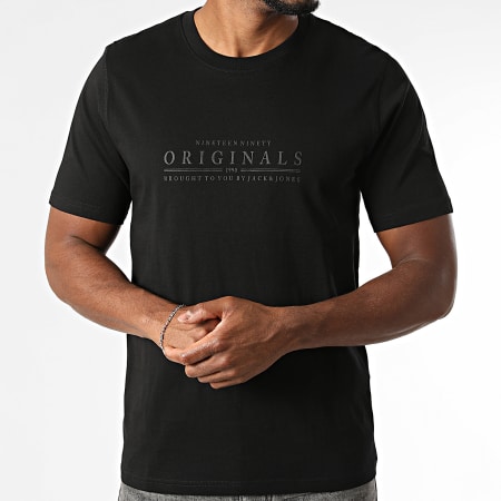 Jack And Jones - Tee Shirt Catskills Minimal Noir