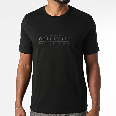 Jack And Jones - Tee Shirt Catskills Minimal Noir
