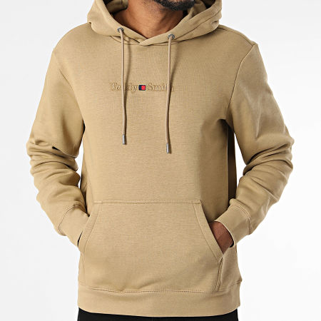 Teddy Smith - Hoodie Met Capuchon Jim 10816997D Kameel