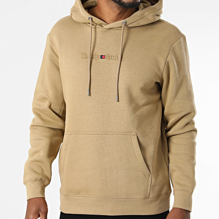 Teddy Smith - Hoodie Met Capuchon Jim 10816997D Kameel