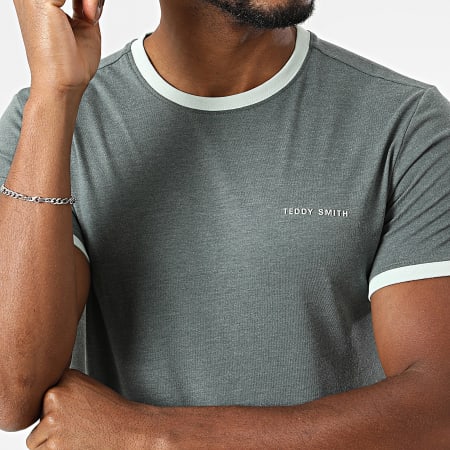 Teddy Smith - T-Shirts 11016811D Groen Gemêleerd
