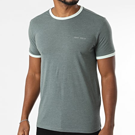 Teddy Smith - T-Shirts 11016811D Groen Gemêleerd