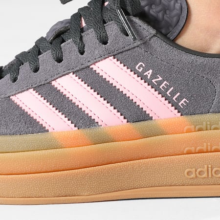 Adidas Originals - Zapatillas Mujer Gazelle Bold J IH6459 Aurora Onix Rosa Felicidad Carbono