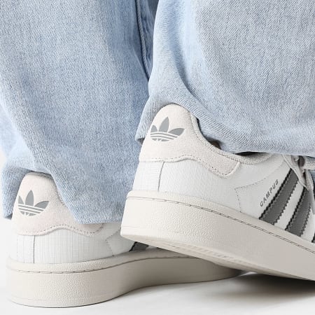 Adidas Originals - Baskets Femme Campus 00s J JQ2015 Iron Metallic Chalk Pearl