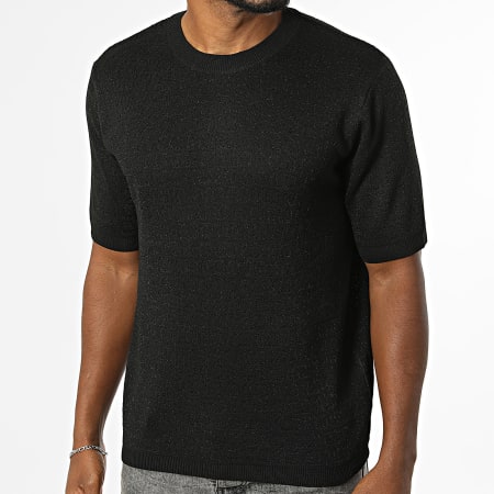 Frilivin - Tee Shirt Maille 826 Noir