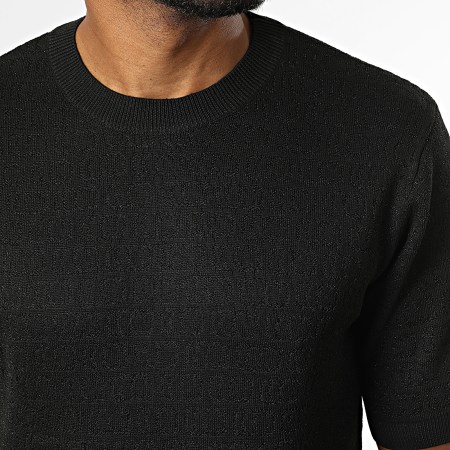 Frilivin - Tee Shirt Maille 826 Noir