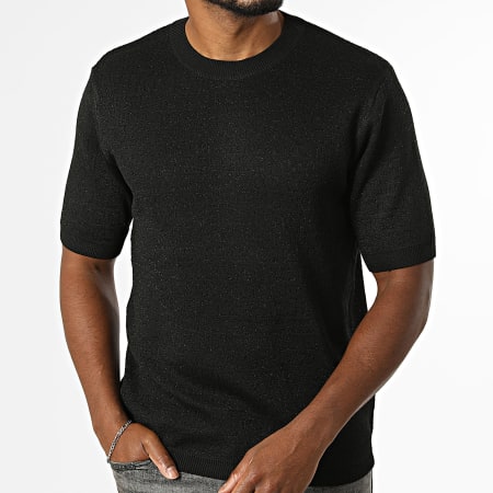 Frilivin - Tee Shirt Maille 826 Noir