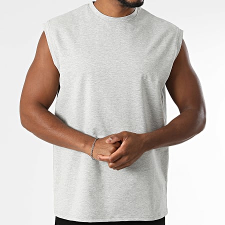 Frilivin - Débardeur 911 Gris Chiné