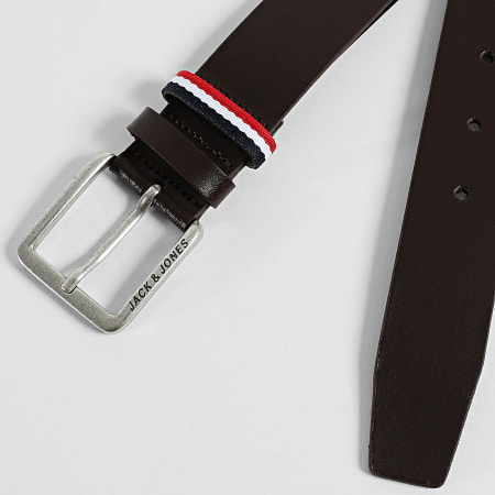 Jack And Jones - Ceinture Cespo Marron Foncé