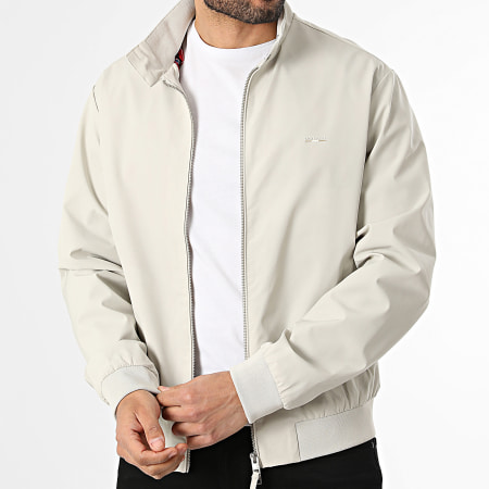 Jack And Jones - Veste Zippée Alves Harrington Beige Clair