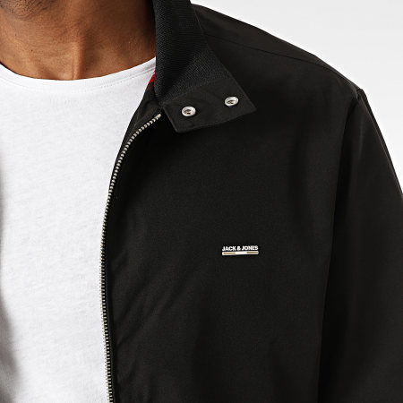 Jack And Jones - Veste Zippée Alves Harrington Noir
