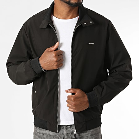Jack And Jones - Veste Zippée Alves Harrington Noir