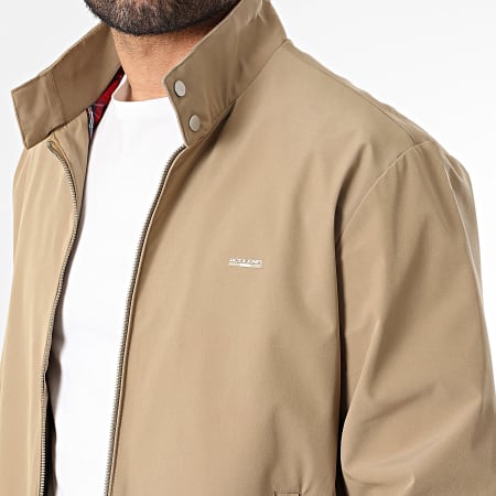 Jack And Jones - Veste Zippée Alves Harrington Camel