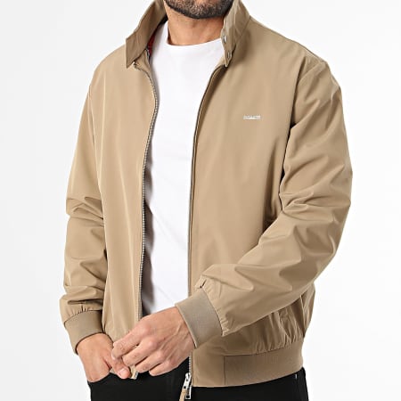 Jack And Jones - Veste Zippée Alves Harrington Camel