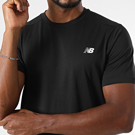 New Balance - T-Shirt MT51801 Preto