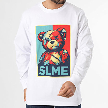 Sale Môme Paris - Tee Shirt Manches Longues Poster Blanc