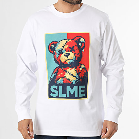 Sale Môme Paris - Tee Shirt Manches Longues Poster Blanc