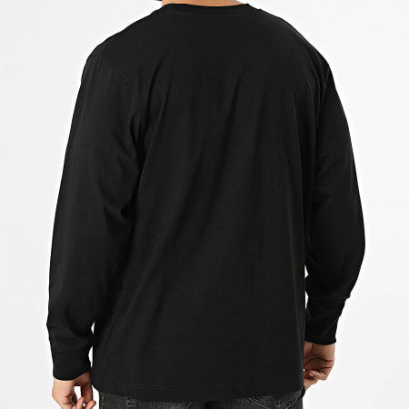 Sale Môme Paris - Tee Shirt Manches Longues Relaxed Poster Noir