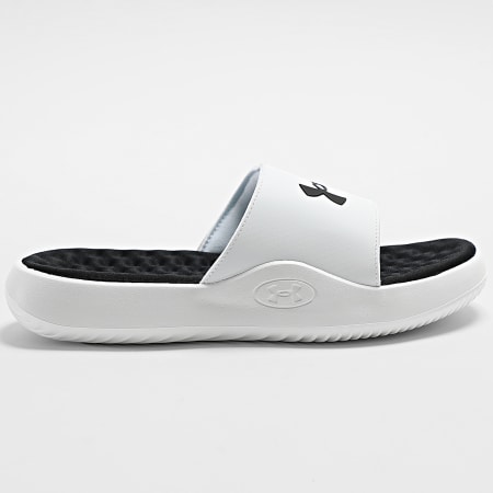 Under Armour - Claquettes 6010383 Blanc Noir