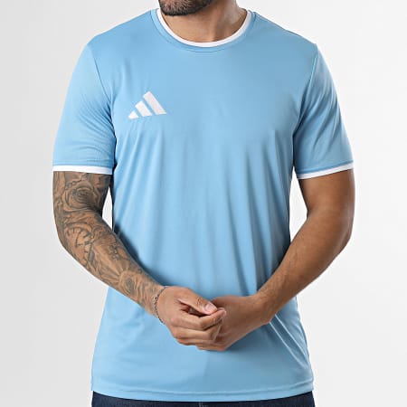 Adidas Sportswear - Tee Shirt Entrada 26 Jersey JZ2510 Bleu Clair