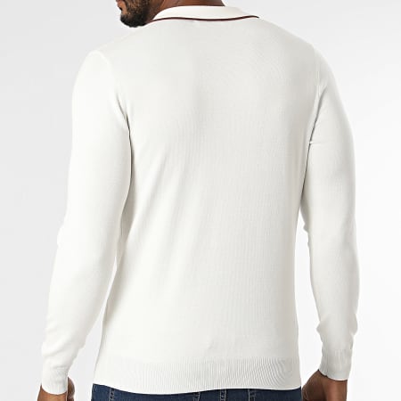 Frilivin - Jersey Cuello V Texturizado 658 Beige Claro