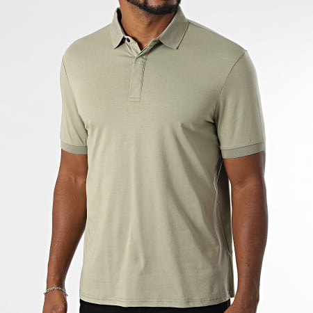 Frilivin - Polo Manches Courtes 407 Vert Kaki Clair