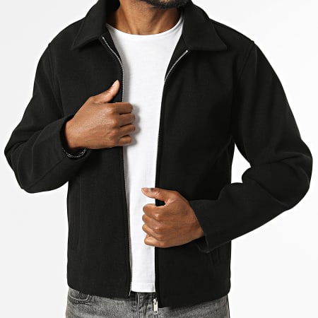 Frilivin - Veste Zippée A Rayures H85 Noir